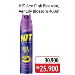 Promo Harga HIT Aerosol Pink Blossom, Lilly Blossom 450 ml - Alfamidi