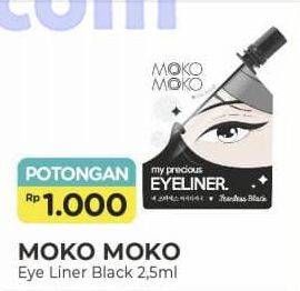 Promo Harga Moko Moko My Precious Eyeliner Black  - Alfamart