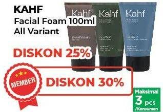 Promo Harga KAHF Face Wash All Variants 100 ml - Yogya