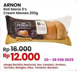 Arnon Roti Sisir Cream Messes