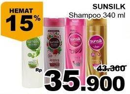 Promo Harga SUNSILK Shampoo 340 ml - Giant