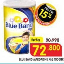 Promo Harga Blue Band Margarine Serbaguna 1000 gr - Superindo