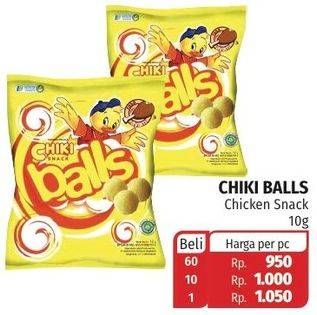 Promo Harga CHIKI BALLS Chicken Snack 10 gr - Lotte Grosir