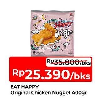 Promo Harga Eat Happy Chicken Nugget Origin 400 gr - TIP TOP