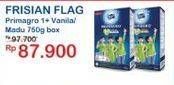 Promo Harga Frisian Flag Primagro 1+ Vanilla, Madu 800 gr - Indomaret