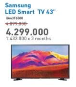Promo Harga SAMSUNG UA43T6500 | Smart LED TV  - Electronic City