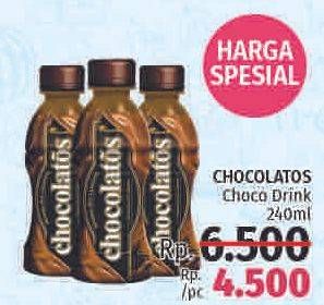 Promo Harga CHOCOLATOS Chocolate Ready To Drink 240 ml - LotteMart