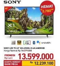 Promo Harga SONY 65X80J UHD 4K Smart TV 65  - Carrefour