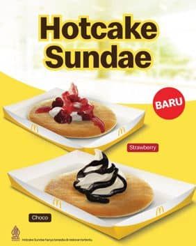 Promo Harga Hotcake Sundae  - McD