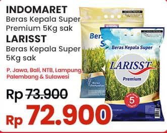 Promo Harga Indomaret/Larisst Beras  - Indomaret