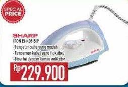Promo Harga SHARP EI-N05 Iron Pink, Blue  - Hypermart