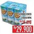 Promo Harga Hydro Coco Minuman Kelapa Original per 6 pcs 250 ml - Hypermart