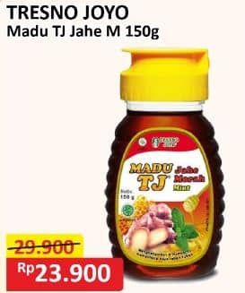 Promo Harga Tresno Joyo Madu TJ Jahe Merah Mint 150 gr - Alfamart