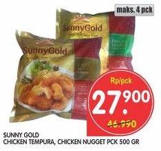 Promo Harga SUNNY GOLD Chicken Nugget/ Tempura 500 gr - Superindo