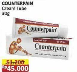 Promo Harga Counterpain Obat Gosok Cream 30 gr - Alfamart