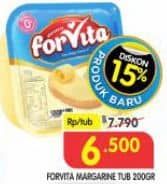 Promo Harga Forvita Margarine 200 gr - Superindo