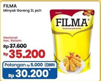 Promo Harga Filma Minyak Goreng 2000 ml - Indomaret