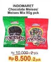 Promo Harga INDOMARET Meises Mix 90 gr - Indomaret