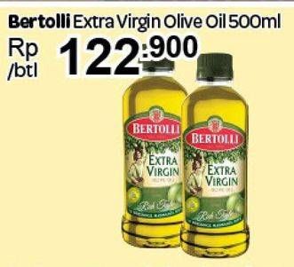 Promo Harga BERTOLLI Olive Oil Extra Virgin 500 ml - Carrefour