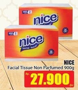 Promo Harga NICE Facial Tissue Non Perfumed 900 gr - Hari Hari