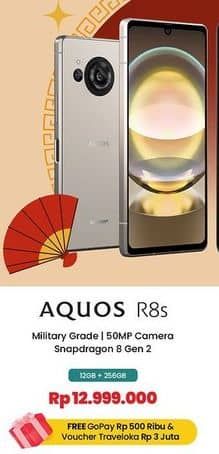 Promo Harga Sharp AQUOS R8s 12/256 GB  - Erafone