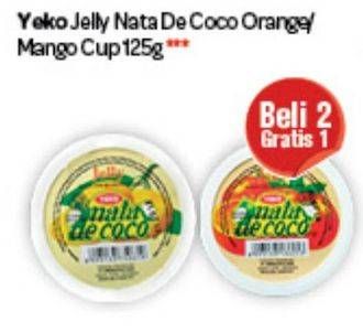 Promo Harga YEKO Pudding Orange, Mango 125 gr - Carrefour