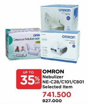 Promo Harga OMRON Nebulizer NE-C28/C101/C801  - Watsons