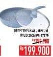 Promo Harga DEEP Frypan Aluminium  - Hypermart