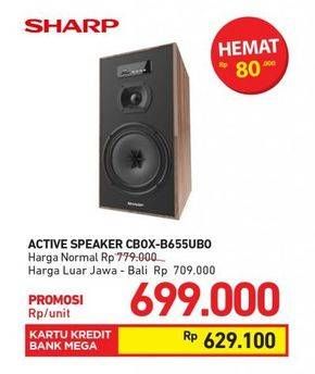 Promo Harga SHARP CBOX B655UBO  - Carrefour