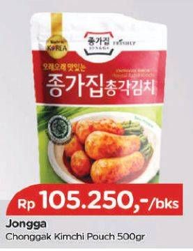 Promo Harga JONGGA Kimchi Chonggak 500 gr - TIP TOP