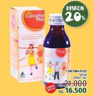 Promo Harga CURCUMA PLUS Suplemen Makanan 120 ml - LotteMart