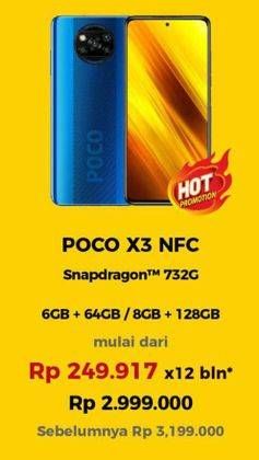 Promo Harga XIAOMI POCO X3 NFC  - Erafone