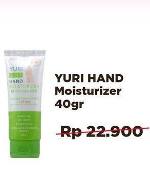 Promo Harga YURI 2 in 1 Hand Moisturizer Anti Bacterial 40 gr - Alfamidi