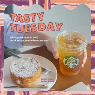 Promo Harga Tasty Tuesday  - Starbucks