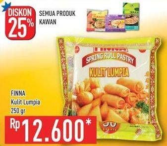 Promo Harga FINNA Kulit Lumpia 250 gr - Hypermart