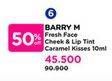 Promo Harga Barry M Fresh Face Cheek & Lip Tint Caramel Kisses 10 ml - Watsons