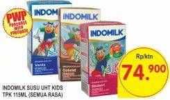 Promo Harga INDOMILK Susu UHT Kids All Variants 40 pcs - Superindo