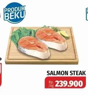 Promo Harga Salmon Steak  - Lotte Grosir