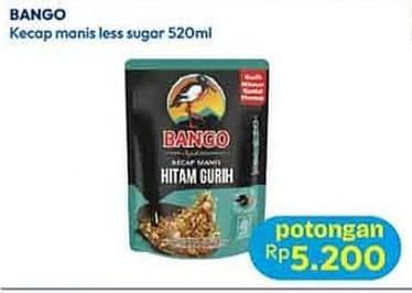 Promo Harga Bango Kecap Manis Light 550 ml - Hypermart