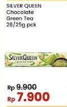 Promo Harga Silver Queen Chocolate Green Tea 25 gr - Indomaret