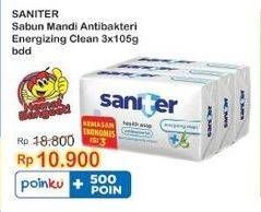Promo Harga Saniter Bar Soap Energizing 105 gr - Indomaret