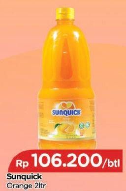 Promo Harga SUNQUICK Minuman Sari Buah Orange 2 ltr - TIP TOP