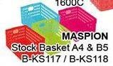 Promo Harga MASPION Stock Basket A4 B-KS117  - Giant