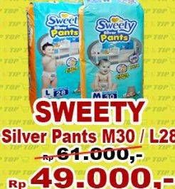 Promo Harga SWEETY Silver Pants M30, L28  - TIP TOP