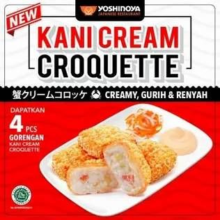 Promo Harga Yoshinoya Kani Cream Croquette  - Yoshinoya
