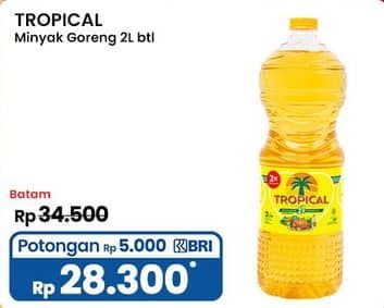 Promo Harga Tropical Minyak Goreng 2000 ml - Indomaret