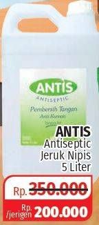 Promo Harga ANTIS Hand Sanitizer 5000 ml - Lotte Grosir