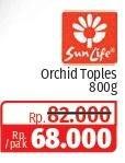 Promo Harga SUNLIFE Toples Orchid 800 gr - Lotte Grosir