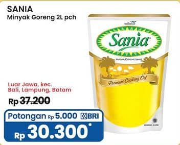 Promo Harga Sania Minyak Goreng 2000 ml - Indomaret