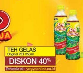 Promo Harga Teh Gelas Tea Original 350 ml - Yogya